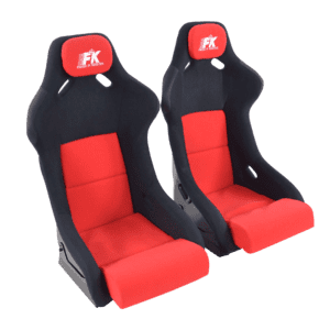 Sportseat-Set-Evolution-Fabric-Red
